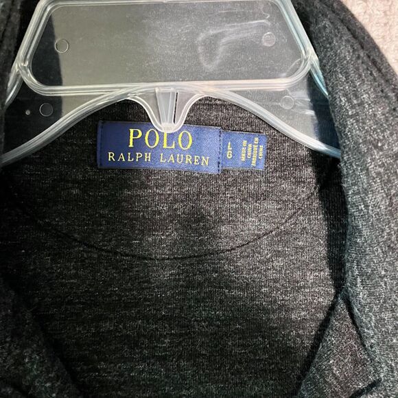 Polo Ralph Lauren Men's Classic Grey Heritage Preppy Gorpcore 1/4 Zip Pullover L - Picture 3 of 6